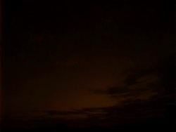 T/L sunrise and clouds pass left to right, WA, Panama. Stock Footage