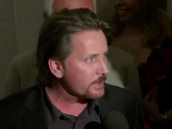 Emilio Estevez at 'The Way' premiere in New York on 10/5/2011  (Footage by WireImage Video/Getty Images Entertainment Video) Stock Footage