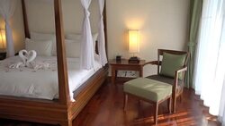 Hotel bedroom Stock Footage