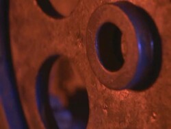 Gears working together Stock Footage