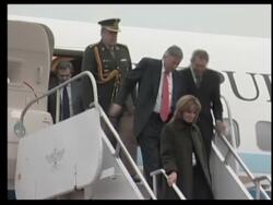 Presidents arrive for summit News Clip
