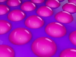 Glossy Bumps Background Loop - Hot Pink (Full HD) Stock Footage
