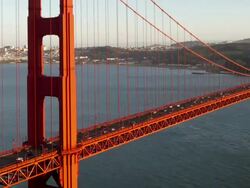 Time Lapse Of The Golden Gate Bridge Stock Footage