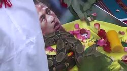 CLEAN : Peruvian shamans perform ritual to predict Copa America final News Clip