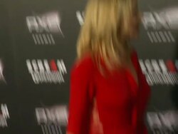 Rosanna Arquette at the AXE Shower Presents The World Premiere Of 'Scream 4' at Hollywood CA. (Footage by WireImage Video/GettyImages) Stock Footage