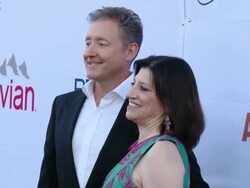 Jim Plante and Judith Salerno - Pathway To The Cure For Breast Cancer: A Fundraiser Benefiting Susan G. Komen Stock Footage