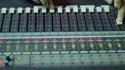 audiomixer Stock Footage