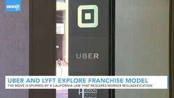 Uber And Lyft Explore Franchise-Like Model In California News Clip
