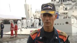 Babies born on coast guard ship brought ashore Instructional Video