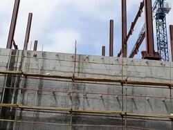 Construction site Stock Footage