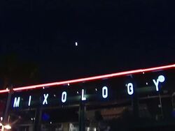 Atmosphere: Signage at Joey Fatone And Kym Johnson Host After Party For Premiere Of Dancing With The Stars At Mixology 101 on 9/24/12 in Los Angeles, CA. Stock Footage