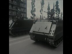 UPITN 29 11 75 TENTH ANNIVERSARY PARADE News Clip