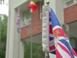 Moldovan foreign ministry in Chisinau News Clip