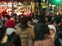Foreign Tourirsts Take Advantage Of Japanese Yen's Falling Value Stock Footage