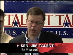 With the race too close to call, senatorial candidates in Missouri hit the campaign trail to motivate voters. News Clip