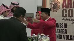 CLEAN : Saudis indulge sweet tooth at coffee chocolate fair News Clip