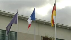 Sarkozy arriving to meet Merkel to discuss debt crisis News Clip