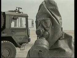 German Def Min on visit, sees WMD drill, gives Xmas gifts to troops News Clip