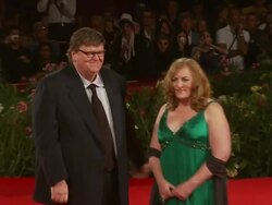 Capitalism: A Love Story Premiere: Venice Film Festival 2009 Stock Footage