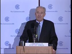 Commonwealth Sec General condemns Fiji's coup News Clip