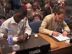 WRAP Chairman of AU comment on situation in Chad; ADDS closing remarks, ceremony News Clip