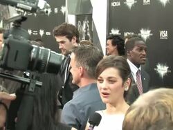 Dark Knight Rises premiere b-roll Stock Footage