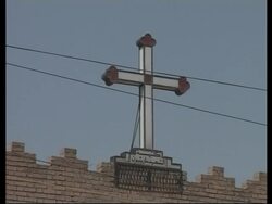 Exteriors of church where gunmen abducted Catholic priest News Clip