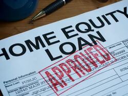 HOME EQUITY LOAN FORMS-1080HD Stock Footage