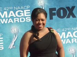 Chandra Wilson at the 42nd NAACP Image Awards at Los Angeles CA. (Footage by WireImage Video/GettyImages) Stock Footage