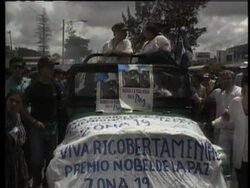 Rigoberta Wins Nobel Peace Prize, Michael Jackson "Dangerous" Tour, Planet Discovered News Clip