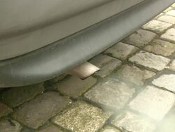 End-of-life vehicle smoking exhauster HD Stock Footage