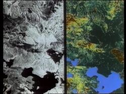 Space - Earth Radar Survey Suspended News Clip