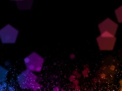 colorfull particles Stock Footage