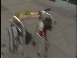 Los Angeles Mission Thanksgiving Stock Footage