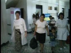 NICARAGUA: OPERATION SMILE TO HELP CHILDREN WITH FACIAL DEFORMITIES News Clip