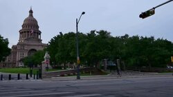 Texas Capital Building, Austing, TX Stock Footage