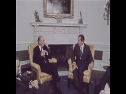 SYND 01/10/1971 BRITISH FOREIGN SECRETARY, SIR ALEC DOUGLAS HOME, MEETS US PRESIDENT, RICHARD NIXON Instructional Video