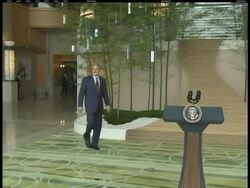 President Bush on Wednesday hailed the move by G-8 leaders to coalesce behind a broad climate-change strategy, claiming in a summit valedictory that "significant progress" has been made on global warming. News Clip