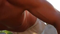 Man training Stock Footage