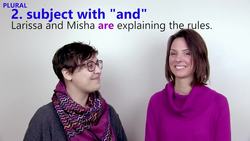 Subject-Verb Agreement Instructional Video
