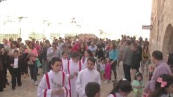 Christians mark Palm Sunday in Jerusalem, Gaza and Bethlehem News Clip