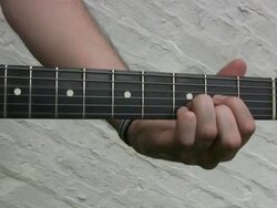 Guitar player, rock star, plain background (HD) Stock Footage