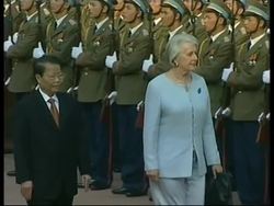 Governor general makes first state visit, comments Instructional Video