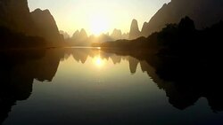 Aerial Guilin Stock Footage