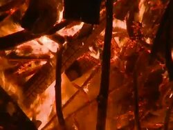 HD: Strong fire Stock Footage