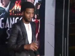 Kid Cudi at Gangster Squad Los Angeles Premiereon 1/7/2013 in Hollywood, CA.(Footage by WireImage Video/Getty Images Entertainment Video) Stock Footage