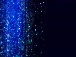 Blue sparkling stream Stock Footage