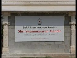 Unveiling of largest Hindu religious and cultural centre in US News Clip