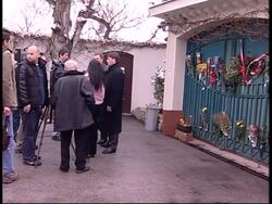 Graveyard at Milosevic's hometown where body will be buried News Clip
