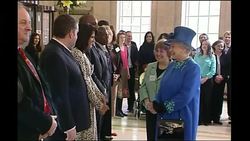 Queen Meeting BBC Radio Presenters News Clip